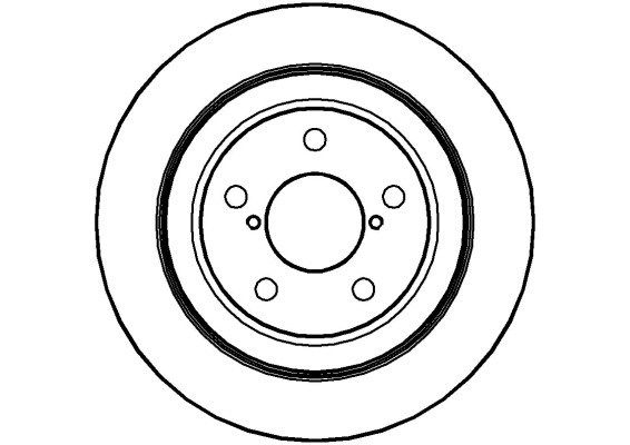 NATIONAL Тормозной диск NBD540