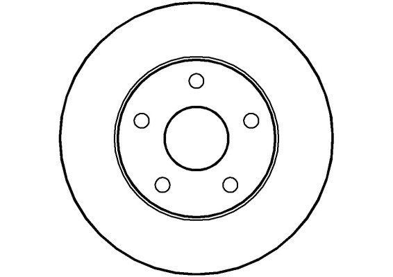 NATIONAL Тормозной диск NBD562