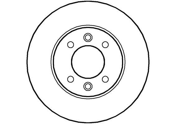 NATIONAL Тормозной диск NBD685