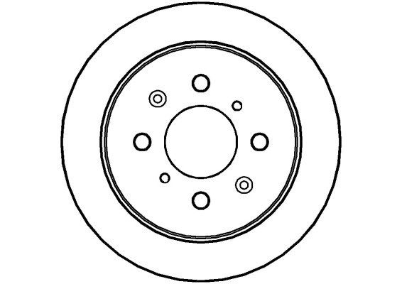 NATIONAL Тормозной диск NBD704