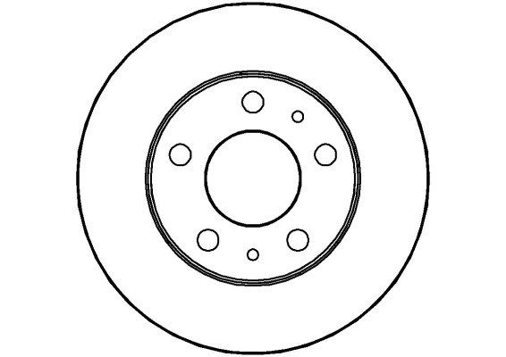 NATIONAL Тормозной диск NBD747