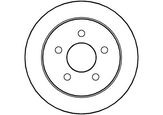 NATIONAL Тормозной диск NBD896