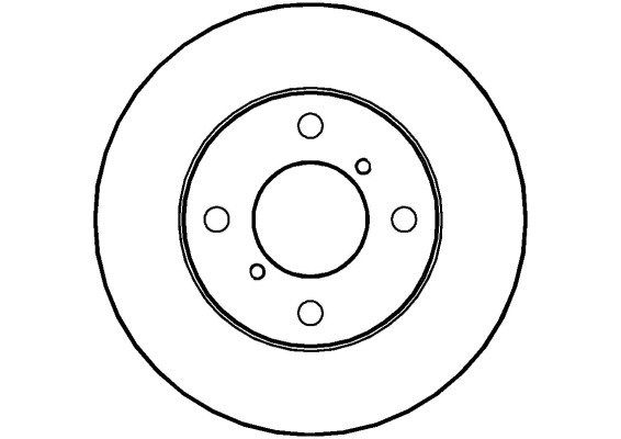 NATIONAL Тормозной диск NBD961