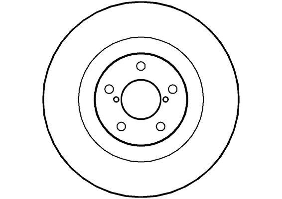 NATIONAL Тормозной диск NBD964