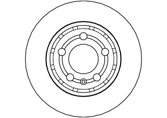 NATIONAL Тормозной диск NBD972