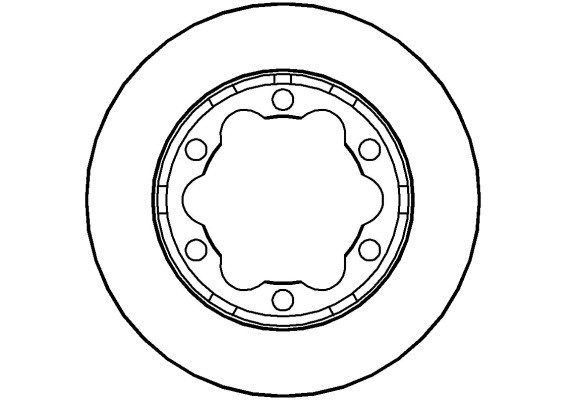 NATIONAL Тормозной диск NBD992