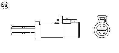 NGK lambda jutiklis 0039