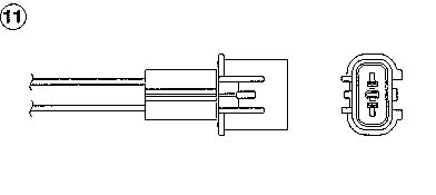 NGK lambda jutiklis 0121