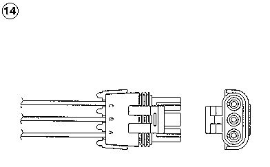 NGK lambda jutiklis 0147