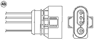 NGK lambda jutiklis 0259