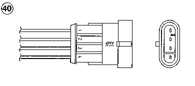 NGK lambda jutiklis 0296