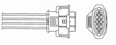 NGK lambda jutiklis 0407