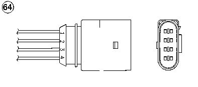 NGK lambda jutiklis 0491