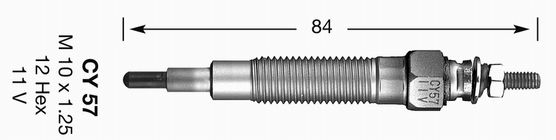 NGK kaitinimo žvakė 4994