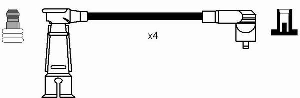 NGK uždegimo laido komplektas 7307