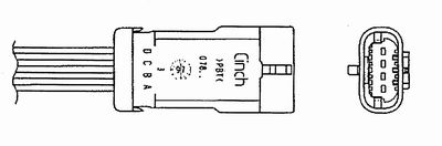 NGK Лямбда-зонд 7858