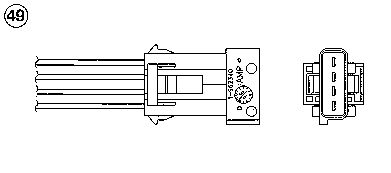 NGK lambda jutiklis 90356