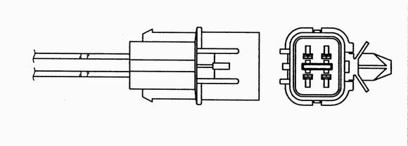 NGK lambda jutiklis 90387