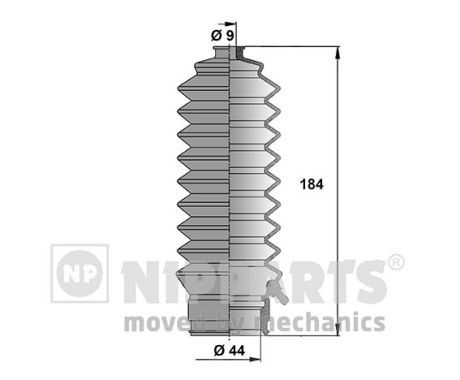 NIPPARTS gofruotoji membrana, vairavimas J2854000