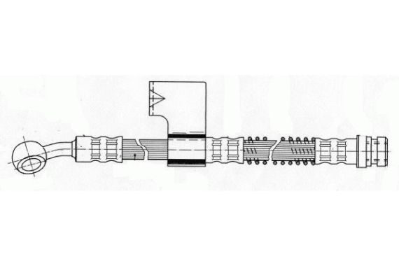 NIPPARTS stabdžių žarnelė J3700544