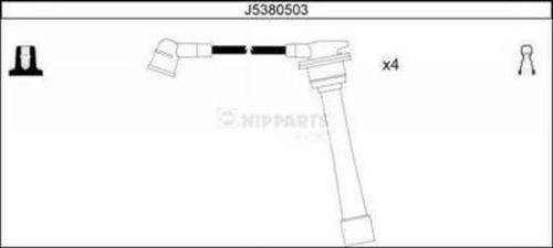 NIPPARTS uždegimo laido komplektas J5380503