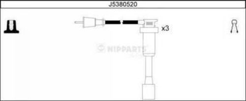 NIPPARTS Комплект проводов зажигания J5380520
