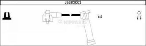 NIPPARTS uždegimo laido komplektas J5383003