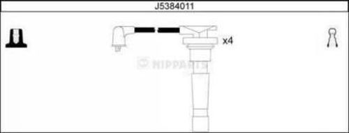 NIPPARTS uždegimo laido komplektas J5384011