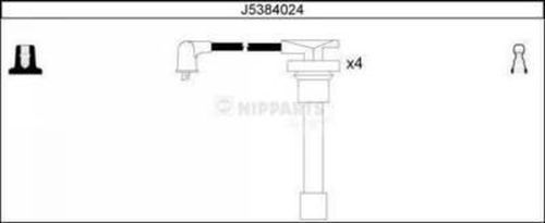 NIPPARTS uždegimo laido komplektas J5384024