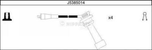 NIPPARTS uždegimo laido komplektas J5385014