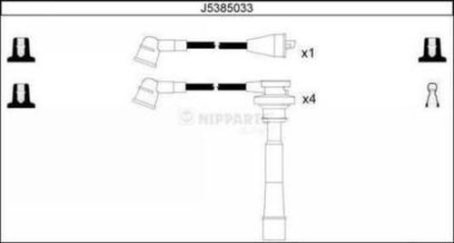 NIPPARTS Комплект проводов зажигания J5385033