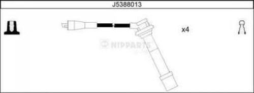 NIPPARTS Комплект проводов зажигания J5388013