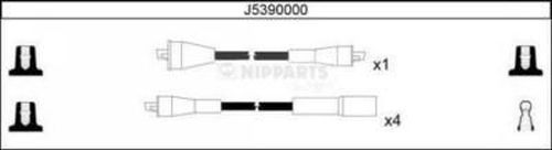 NIPPARTS uždegimo laido komplektas J5390000