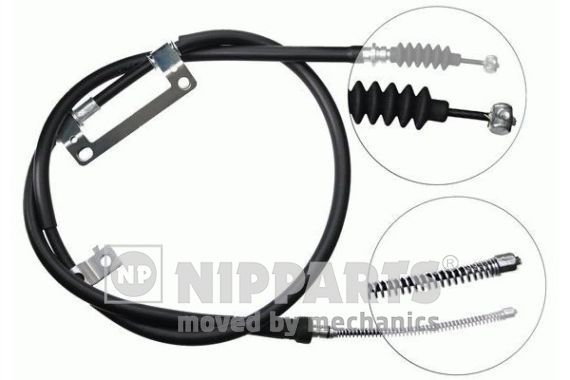 NIPPARTS trosas, stovėjimo stabdys N3920307