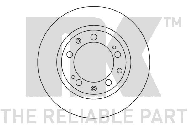 NK Тормозной диск 205601