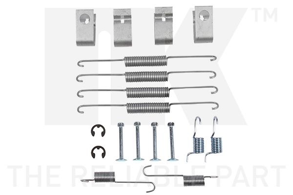 NK priedų komplektas, stabdžių trinkelės 7932636