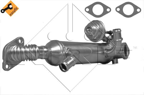 NRF aušintuvas, išmetamųjų dujų recirkuliacija 48313