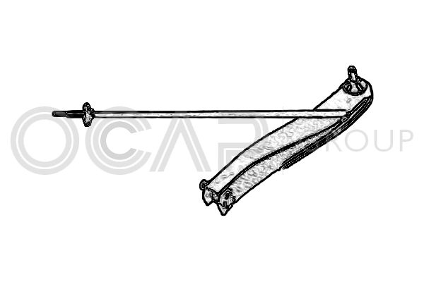 OCAP Рычаг независимой подвески колеса, подвеска колеса 0383010
