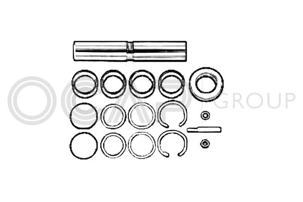 OCAP remonto komplektas, pasukamojo kakliuko kaištis 0927424