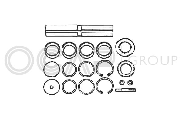 OCAP Ремкомплект, шкворень поворотного кулака 0927427