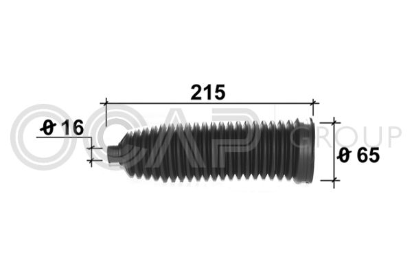 OCAP Пыльник, рулевое управление 1211466