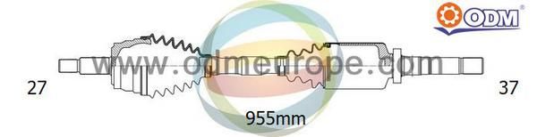 ODM-MULTIPARTS kardaninis velenas 18-162120