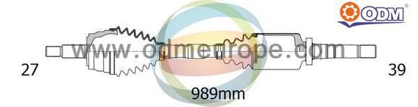 ODM-MULTIPARTS Приводной вал 18-292440