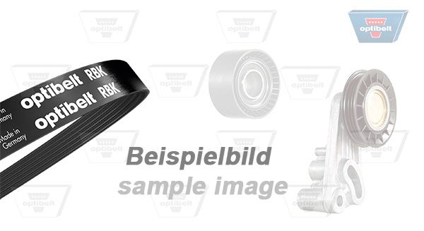 OPTIBELT V formos rumbuotas diržas, komplektas 4 PK 925KT1