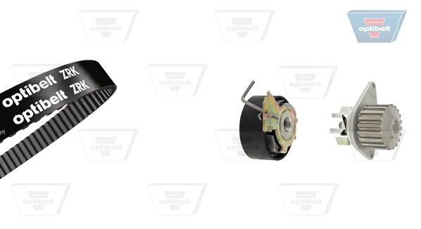 OPTIBELT Водяной насос + комплект зубчатого ремня KT 1398W2