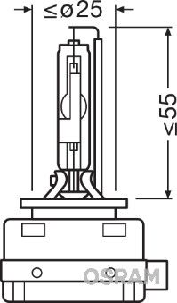 OSRAM lemputė, prožektorius 66150CBI