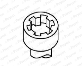 PAYEN Комплект болтов головки цилидра HBS517
