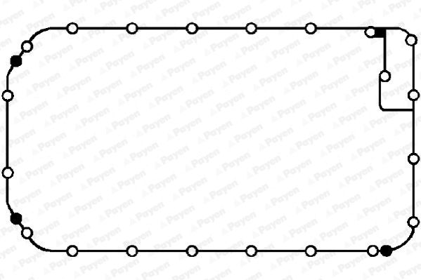 PAYEN Прокладка, масляный поддон JH5050