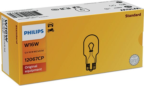 PHILIPS lemputė, dieną naudojamas žibintas 12067CP