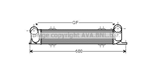 PRASCO Интеркулер BW4378